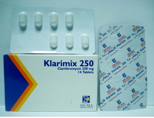 دواء مضاد حيوي كلاريميكس klarimix لعلاج عدوي الجهاز التنفسي