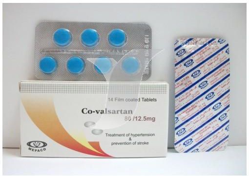 حبوب كو-فالسارتان CO-Valsartan لعلاج ارتفاع ضغط الدم