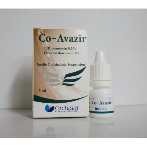 قطرة عين كو افازير - CO-AVAZIR معقم لعلاج التهابات العين