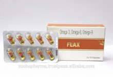 كبسولات فلاكس سيد لعلاج ارتفاع الدهون بالدم وتصلب الشرايين Flax Seed