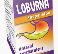 شراب لوبرنا LOBURNA لعلاج حموضة وحرقان المعدة وارتجاع المرئ