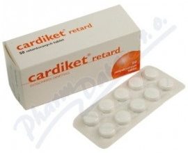 كارديكيت ريتارد اقراص لعلاج فشل القلب وتحسين وظائف القلب CARDIKET RETARD