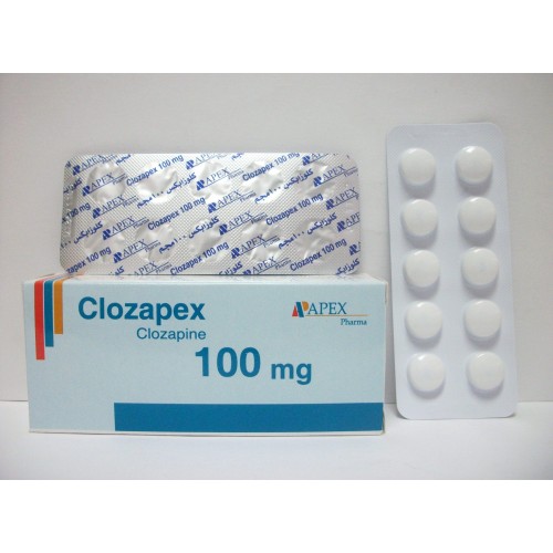 حبوب كلوزابيكس لعلاج الاضطراب النفسي وحالات انفصام الشخصية Clozapex