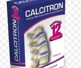 كبسولات كالسيترون Calcitron يعالج لين وهشاشه العظام ونقص الكالسيوم