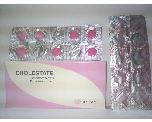 اقراص كوليستات Cholestate لعلاج ارتفاع الكوليسترول الضار والدهون الثلاثية في الدم