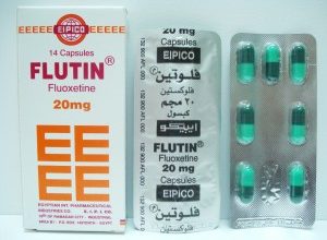 كبسولات فلوتين لعلاج الاكتئاب ، اضطرابات الادمان ، االقلق والتوتر العصبي FLUTIN