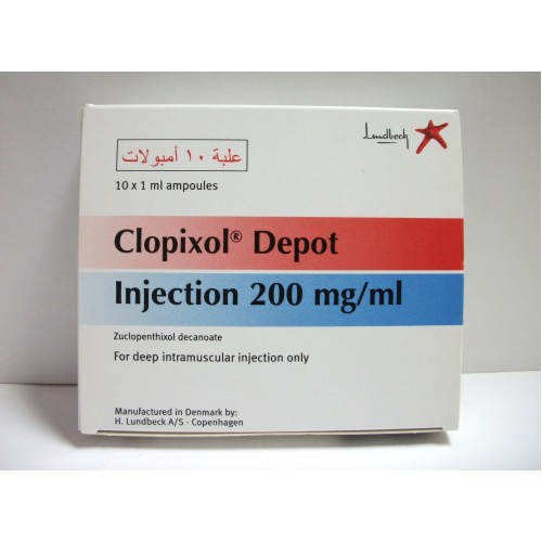 امبولات كلوبيكسول ديبوت CLOPIXOL DEPOT لعلاج الاضطرابات النفسيه