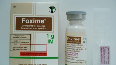 حقن فوكسيم مضاد حيوي لعلاج عدوى الانف والاذن والحنجرة و الإلتهاب الرئوى FOXIME