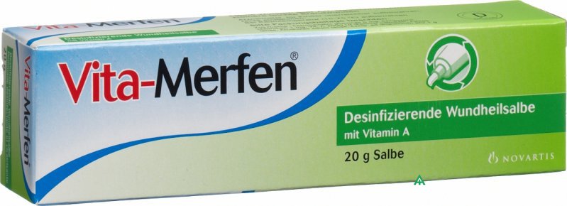 مرهم فيتاميرفن لعلاج الامراض الجلدية ونقص فيتامين أ VitaMerfen