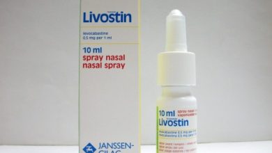 قطرة انف ليفوستين بخاخ لعلاج التهاب وحساسية الانف livostin