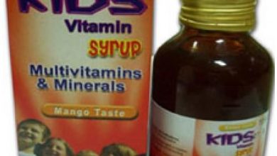 كيدز فيتامين شراب مكمل غذائي غني بالفيتامينات للاطفال kids vitamin