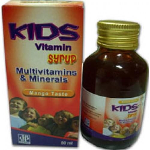كيدز فيتامين شراب مكمل غذائي غني بالفيتامينات للاطفال kids vitamin روشتة