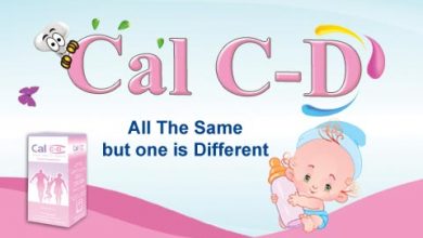 شراب كال سي دي Cal C-D لحالات نقص الكالسيوم وتقوية عظام الاطفال