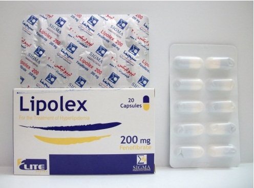 كبسولات ليبوليكس لعلاج ارتفاع الكوليسترول والدهون الثلاثية في الدم LipoLex