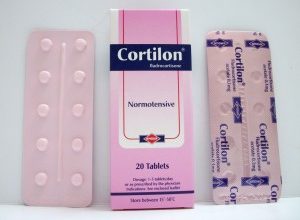 كورتيلون حبوب لعلاج ضغط الدم المنخفض ومرض اديسون Cortilon