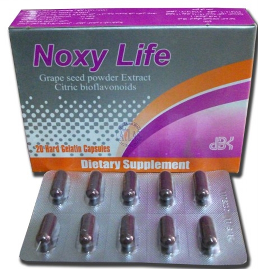 كبسولات نوكسي لايف Noxy Life مكمل غذائي مضاد للاكسدة