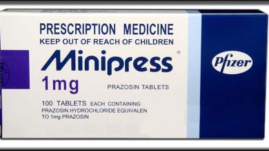 اقراص مينيبريس Minipress لعلاج ارتفاع ضغط الدم