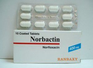 اقراص نورباكتين Norbactin مضاد حيوي واسع المجال مضاد للبكتيريا