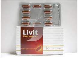 كبسولات ليفيت Livit لعلاج امراض الكبد والتهاب الكبد الوبائي