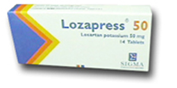 لوزابريس lozapress اقراص لعلاج ارتفاع ضغط الدم وامراض الكلي