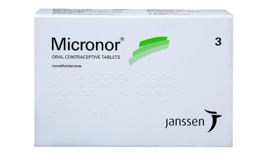 حبوب ميكرونور Micronor لمنع الحمل وتأخير الدورة الشهرية