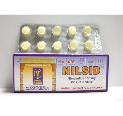 دواء نيلسيد مضاد للالتهابات ومزيل للالام وخافض للحرارة Nilsid