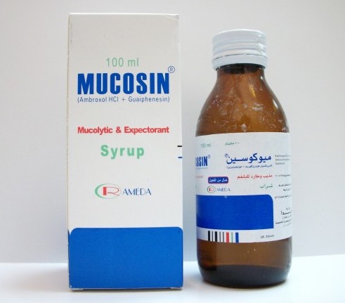 دواء ميوكوسين Mucosin لعلاج امراض الجهاز التنفسي مهدئ للكحة