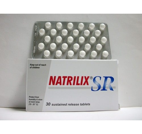 ناتريليكس اس ار حبوب Natrilix SR لعلاج ارتفاع ضغط الدم و مدر للبول