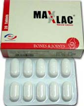 اقراص ماكسلاك Maxlac لعلاج نقص الكالسيوم وهشاشة العظام