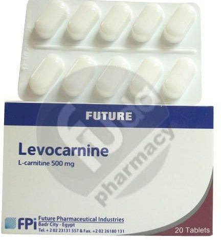 كبسولات ليفوكارنتين Levocarnitine لعلاج مشاكل القلب والشرايين والخصوبه