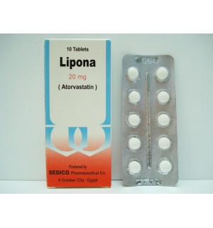 حبوب ليبونا lipona لعلاج زياده نسبه الكولسترول في الدم والوقايه من امراض القلب