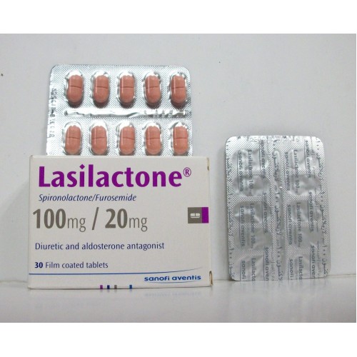 اقراص لازيلاكتون Lasilactone لعلاج ارتفاع ضغط الدم ومدر للبول