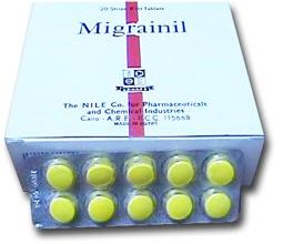 اقراص ميجرانيل Migranil لعلاج نوبات الصداع النصفي