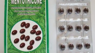 كبسولات منتوثيكون Montothicone لعلاج تقلصات وانتفاخات المعدة