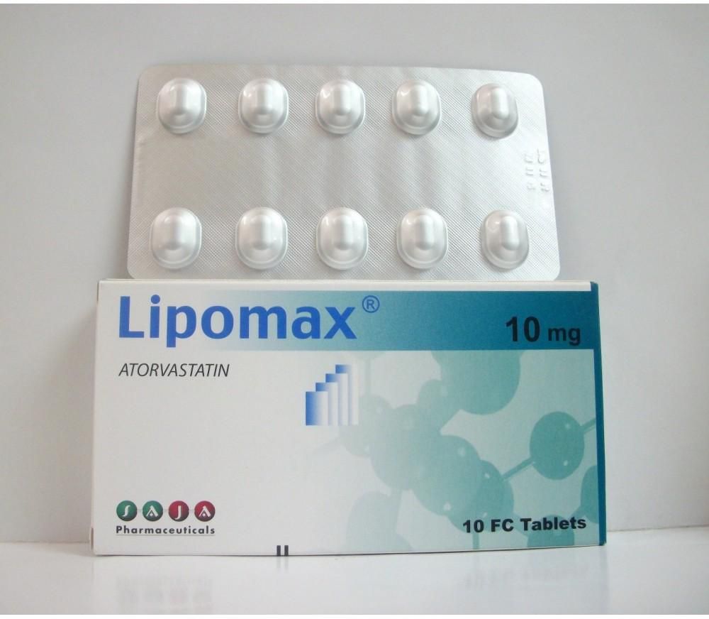 اقراص ليبوماكس لعلاج ارتفاع الكوليسترول والدهون الثلاثية بالدم LIPOMAX