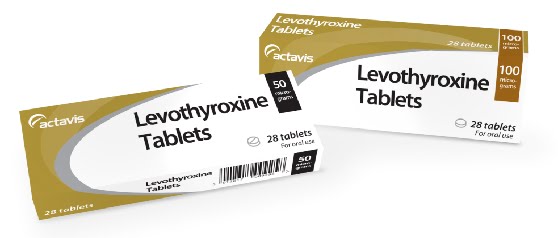 اقراص ليفوثيروكسين levothyroxine لعلاج قصور الغدة الدرقية