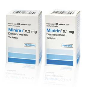دواء مينيرين Minirin لعلاج التبول اللارادي واعراض مرض السكري الكاذب