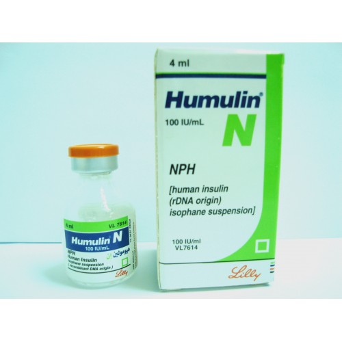 هومولين ان امبولات Humulin N محلول انسولين لعلاج مرض السكري