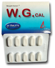 دابليو جي كال اقراص W.G.cal مكمل غذائي لعلاج نقص الكالسيوم و فيتامين د