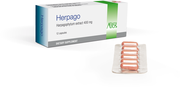 كبسولات هيرباجو لعلاج الالتهابات الروماتيزمية ومسكن للالام Herpago
