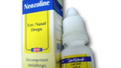 نيوزولين نقط للعين والانف لعلاج حساسية العين واحتقان الانف Neozoline