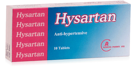 هيسارتان اقراص HYSARTAN لعلاج ضغط الدم المرتفع و مدر للبول