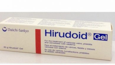 جيل هيرودويد Hirudoid لعلاج الدوالي و الكدمات و التجمعات الدموية و التهابات الاوردة