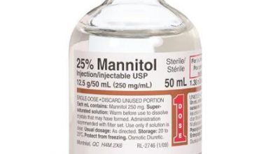 مانيتول محلول حقن Mannitol مدر للبول ولعلاج الفشل الكلوي الحاد