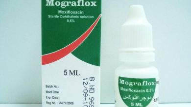قطرة عين موجرافلوكس مضاد حيوي لعلاج التهابات العين البكتيرية Mograflox