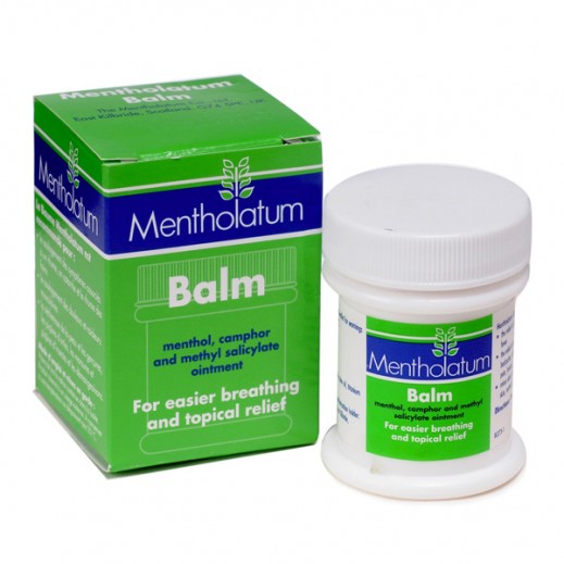 مونثولاتم بلسم لتسهيل عملية التنفس ومسكن للالام الموضعية Mentholatum Balm