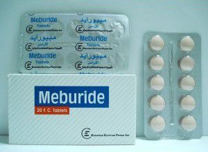 الخفض لمستوي السكر من النوع الثاني مع اقراص مبيورايد Meburide الفعاله