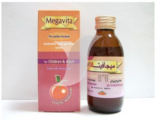 شراب ميجافيتا Megavita منشط ومقوي عام للجسم للاطفال و الكبار