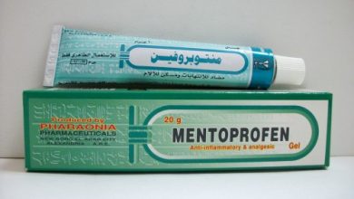 منتوبروفين جل Mentoprofen لعلاج التهابات العضلات والمفاصل ومسكن للالام