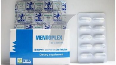 كبسولات منتوبلكس Mentoplex مكمل غذائي لتحسين وظائف الجهاز الهضمي